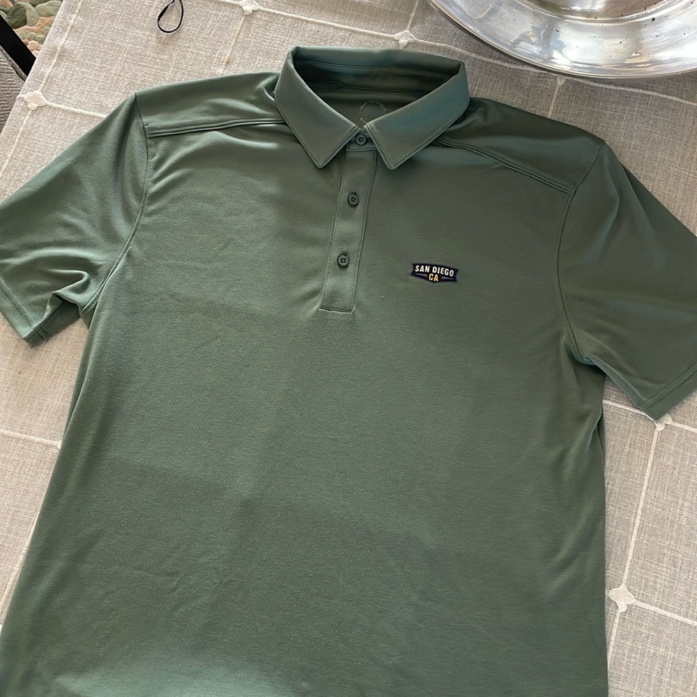 Gear Men’s LG 3 Button Short Sleeve Polo Golf Tennis Pickellball NWT